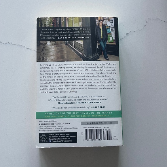 Sisterland | By Curtis Sittenfeld | Paperback - Picture 4 of 4